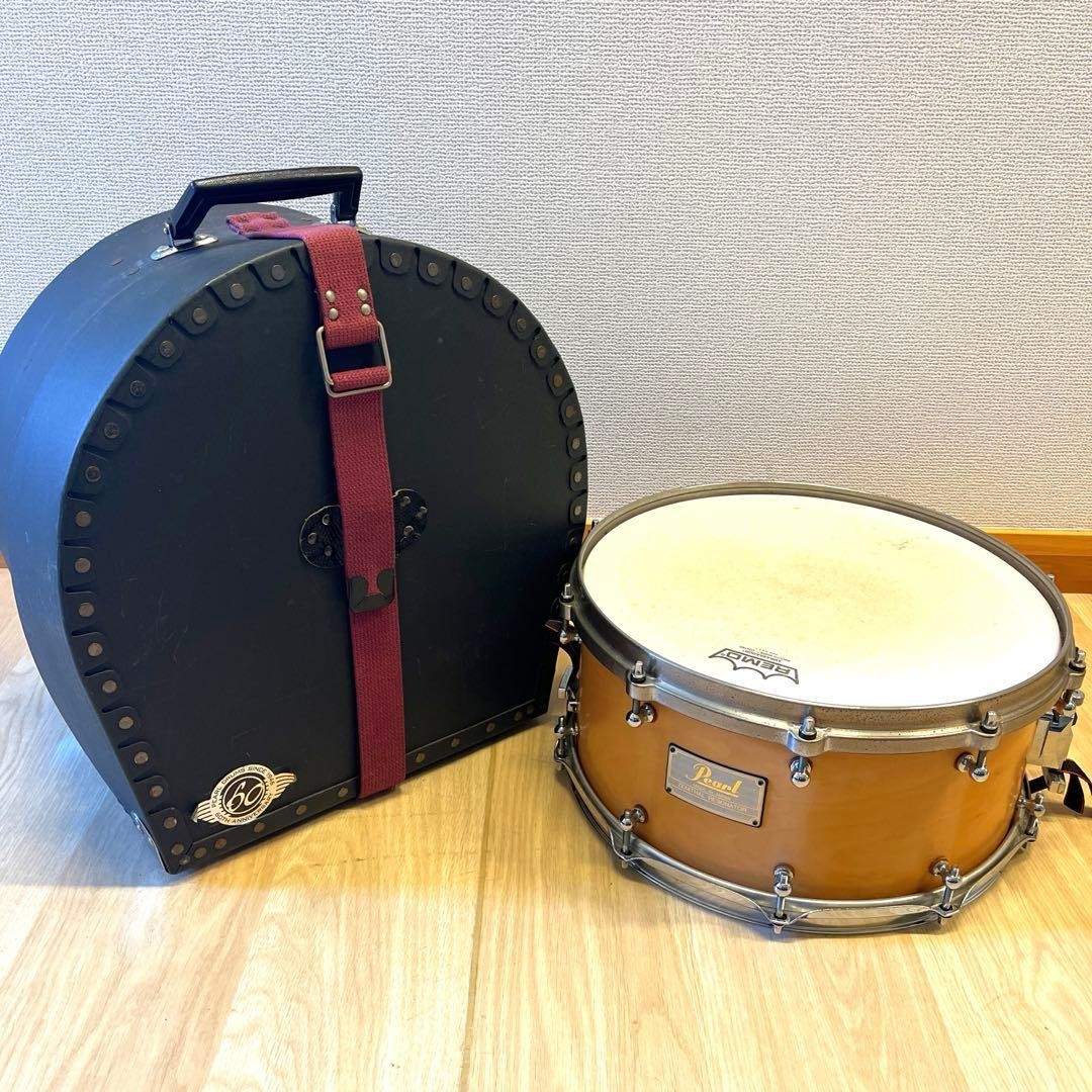 pearl zenithal resonator snare case included