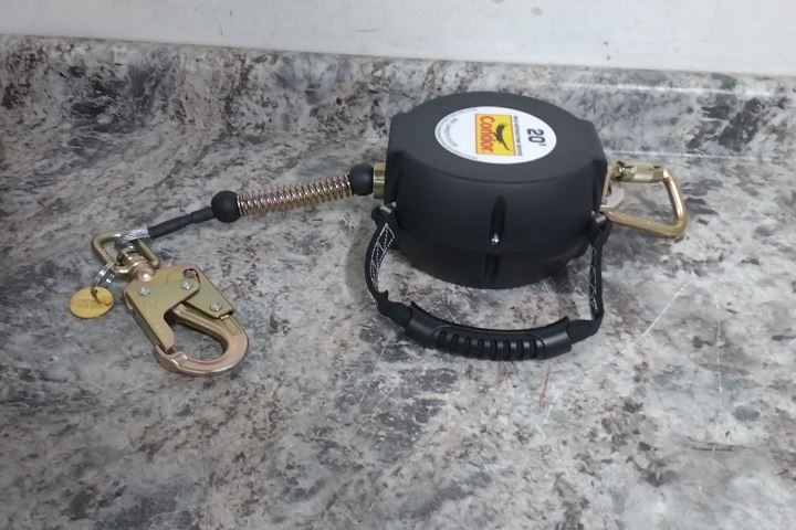 Condor 22RT98 20 Ft L 310 Lb Weight Cap Self-Retracting Lifeline