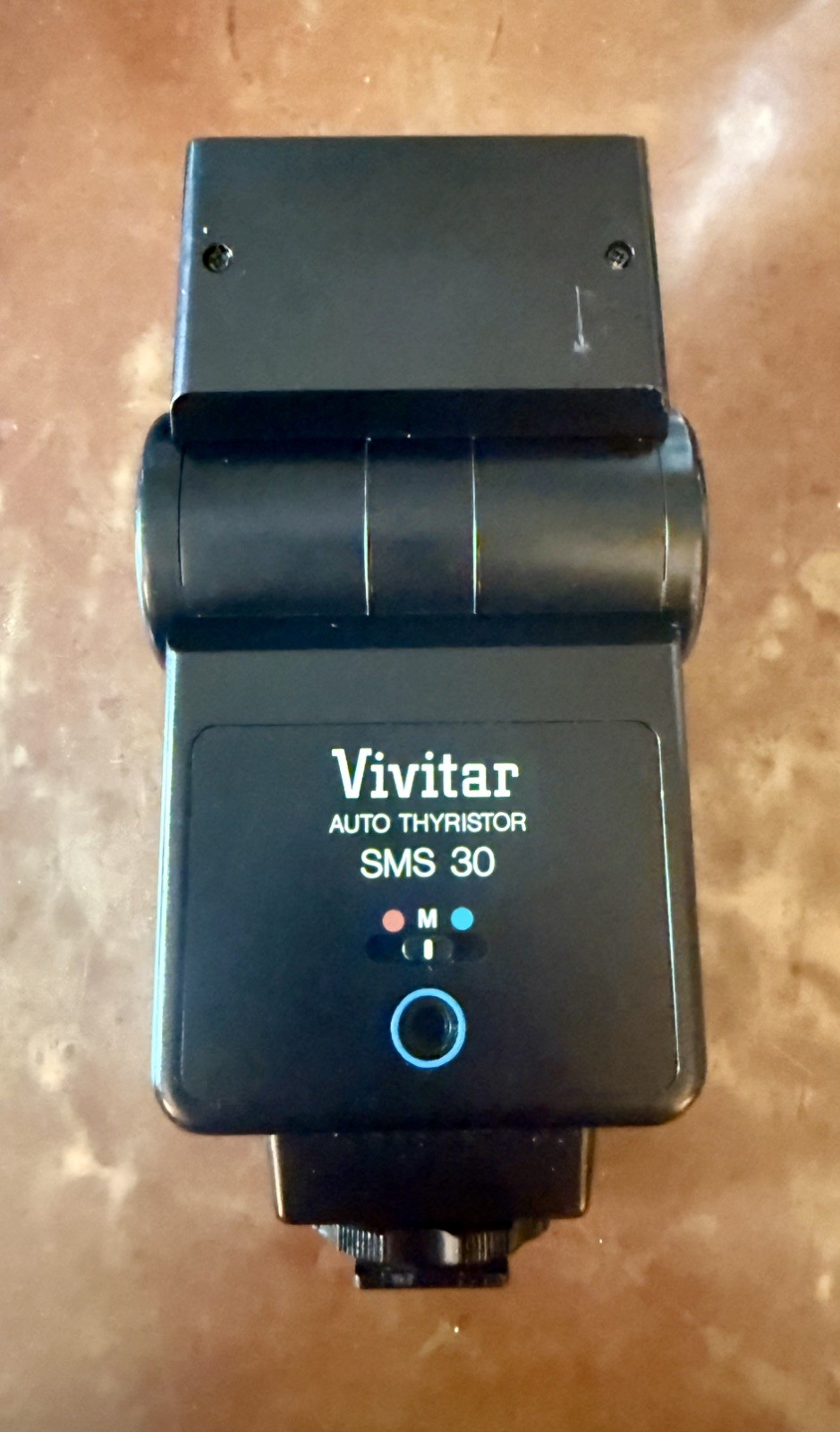 Vivitar Auto Thyristor SMS30 Camera Flash / Shoe Mount Film - Tested Working