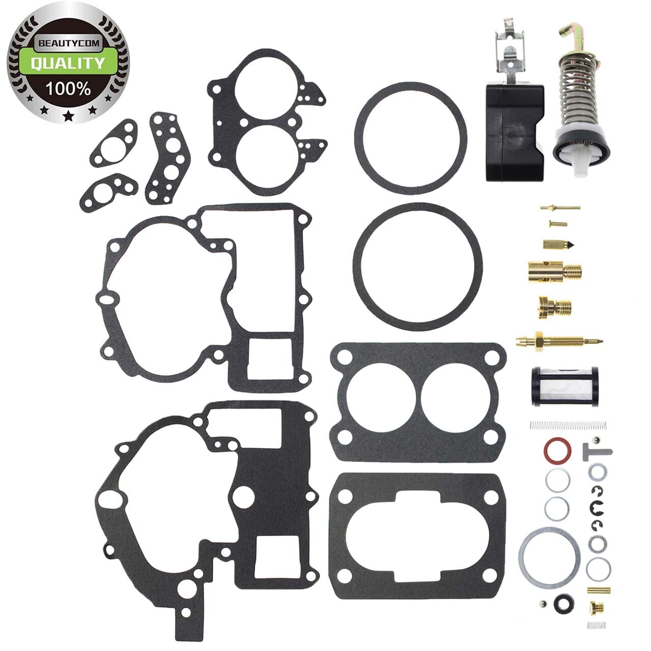 Carburetor Repair Kit fors 2GC ROCHESTER MARINE MERCRUISER 1397-6367A1 224-351