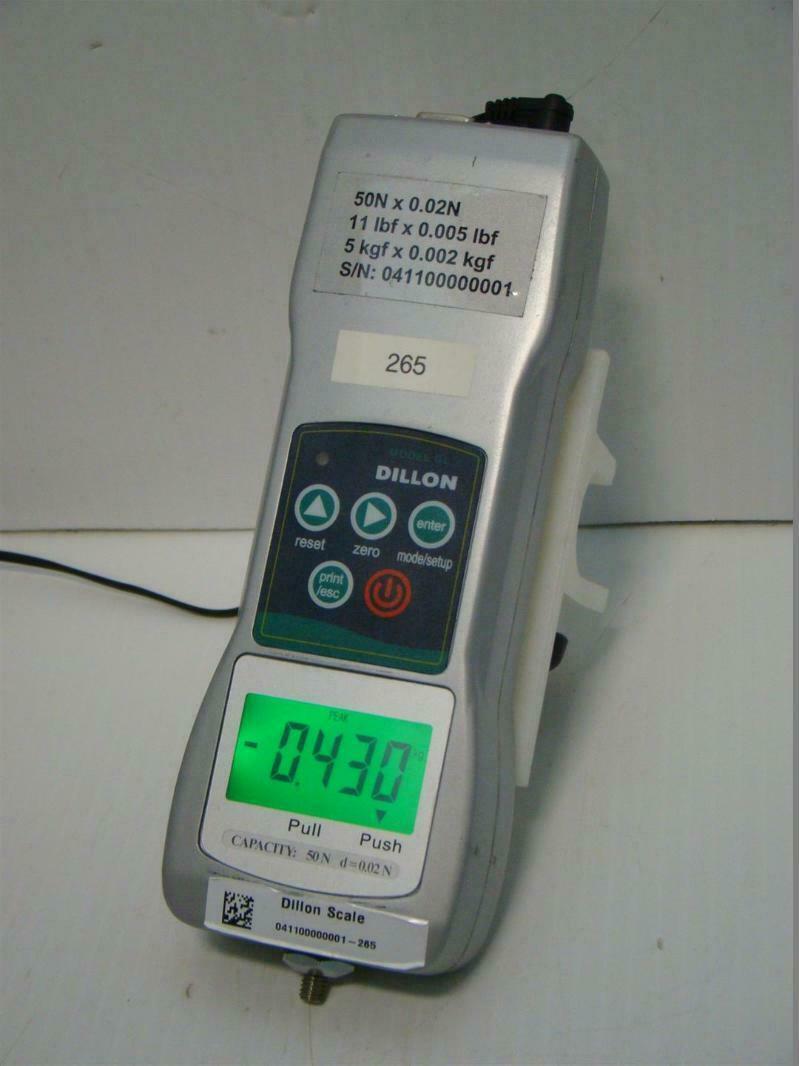 Dillon GL Digital Force Gauge 061200000068 V2.0.50.2.11 36321-0030