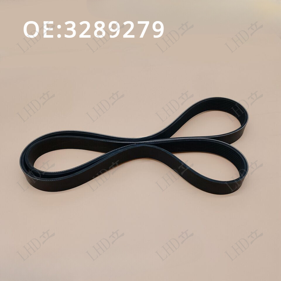 1 Pc New Engine Belt 8PK1770 3289279 Fit For Cummins Diesel Engine Belt 3289279-