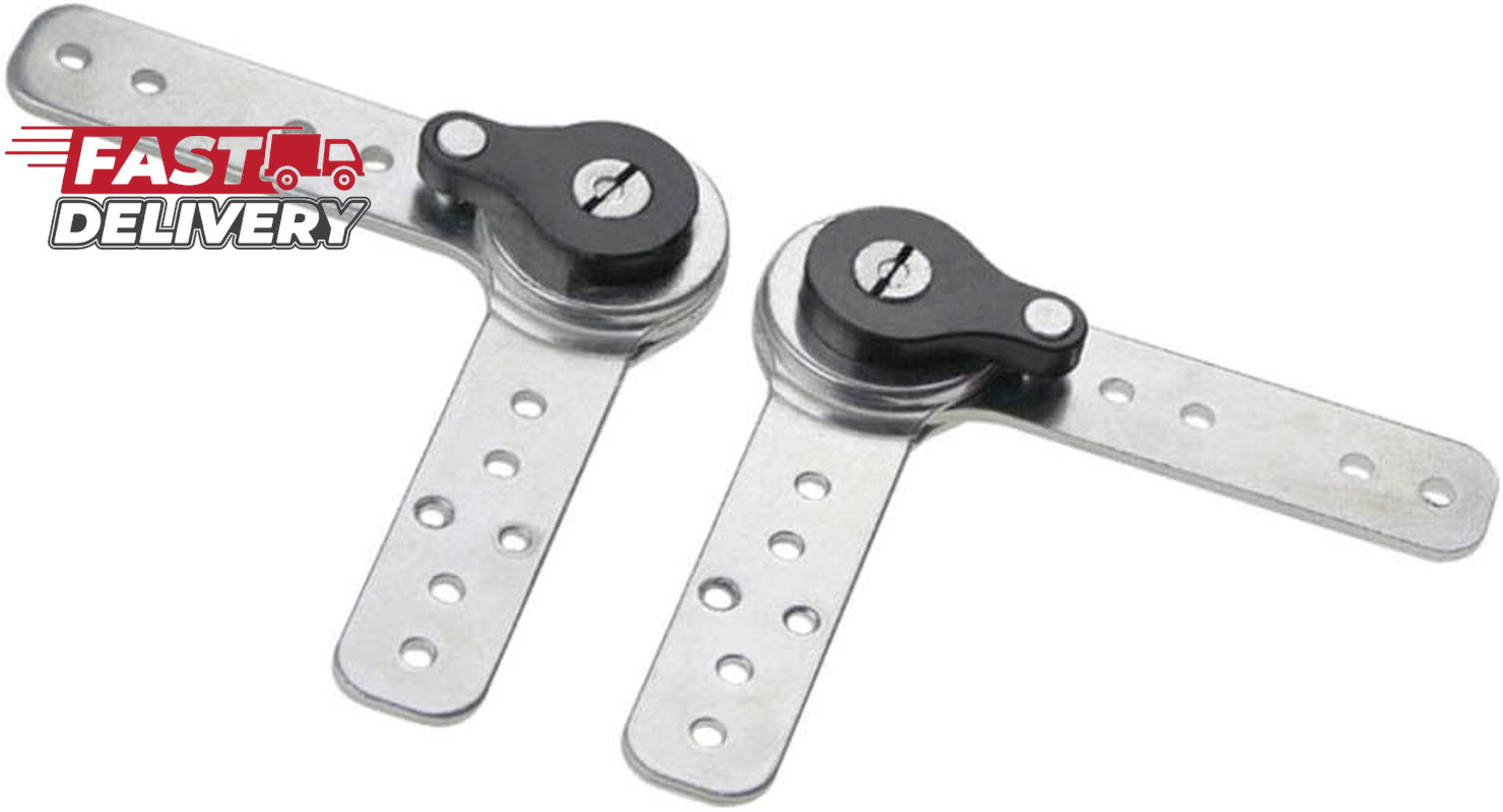 2 Pack of Furniture Adjustable Angle Hinge Automatic Reset Function Hinge Angle