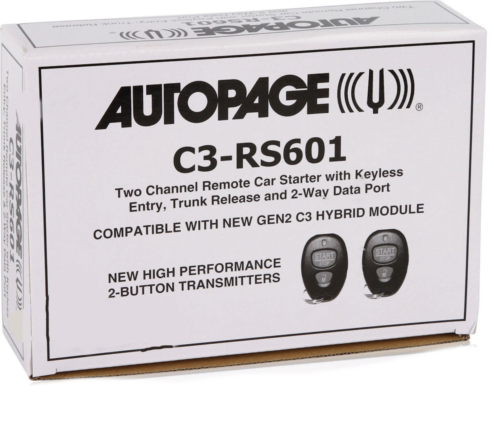 AutoPage C3-RS601 C3-RS-601 Remote Car Starter w/ Keyless Entry