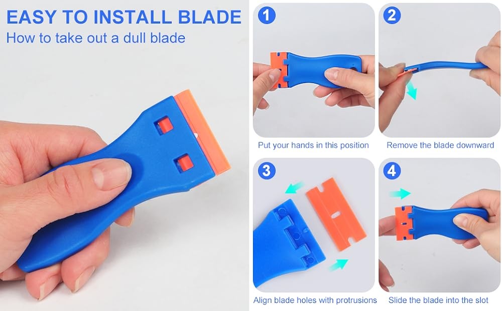 Scraper Pcs Plastic Blades, Plastic Blade Scraper Tool,