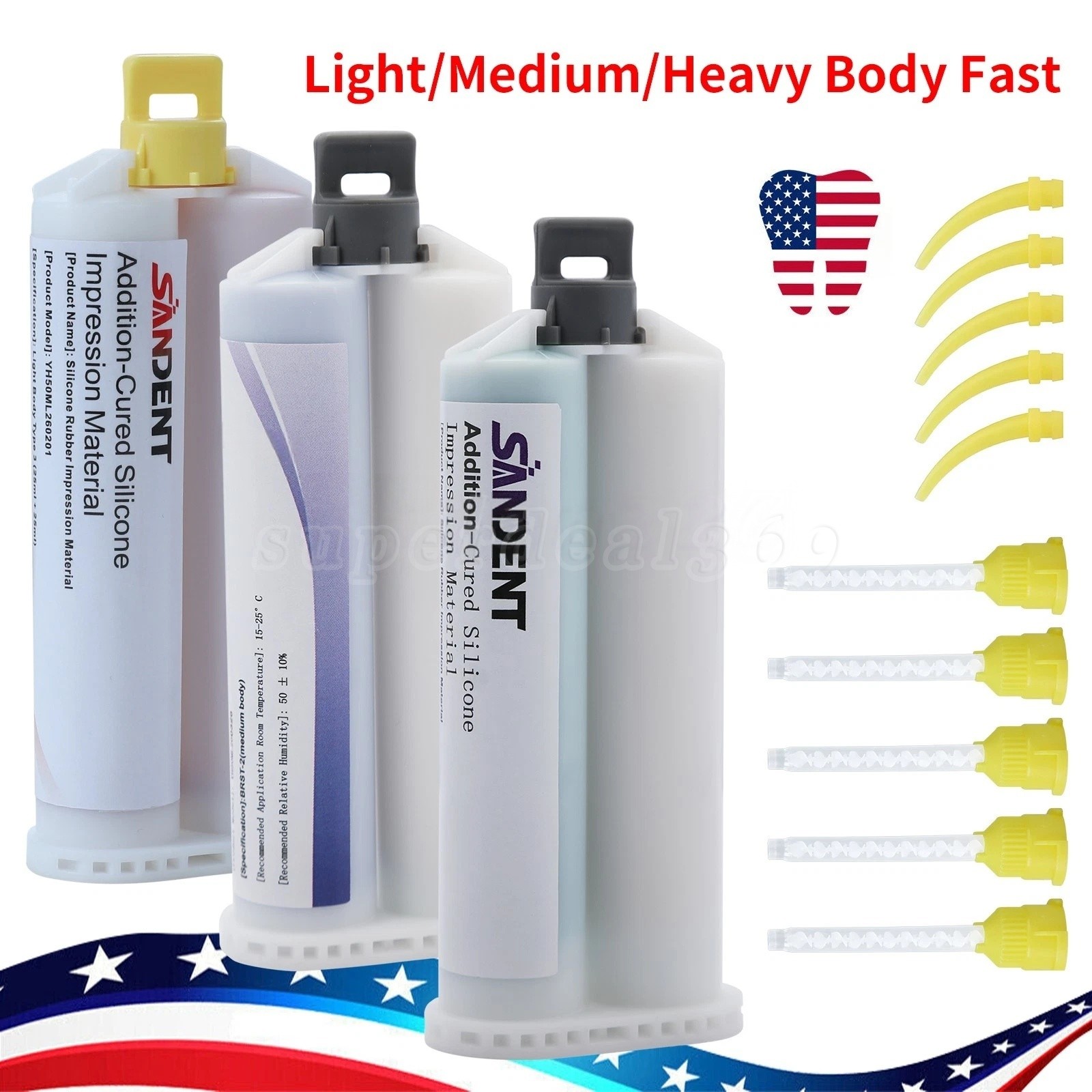 Dental Impression Material silicone Fast Set Heavy/Light Body DK
