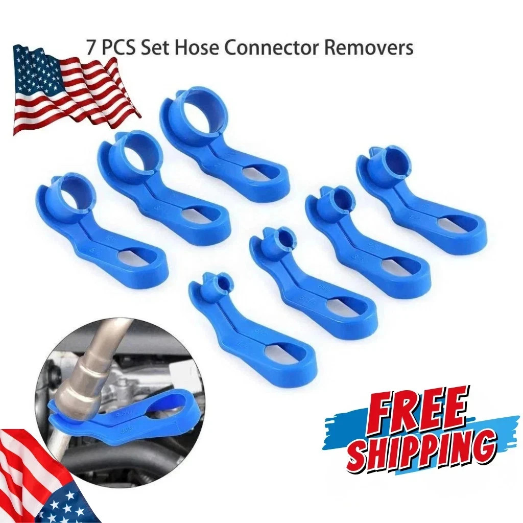 7Pcs Set Plastic Car AC Line Quick Disconnect Tool Fuel Line Removal Tool 7 Size