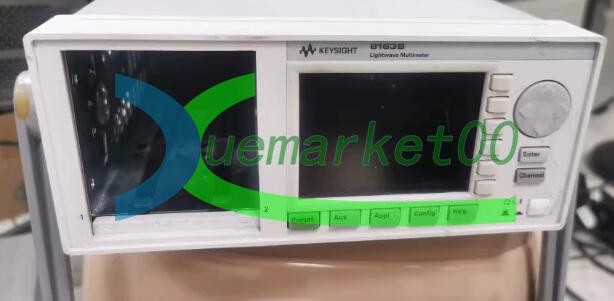 ONE KEYSIGHT 8163B optical power meter used