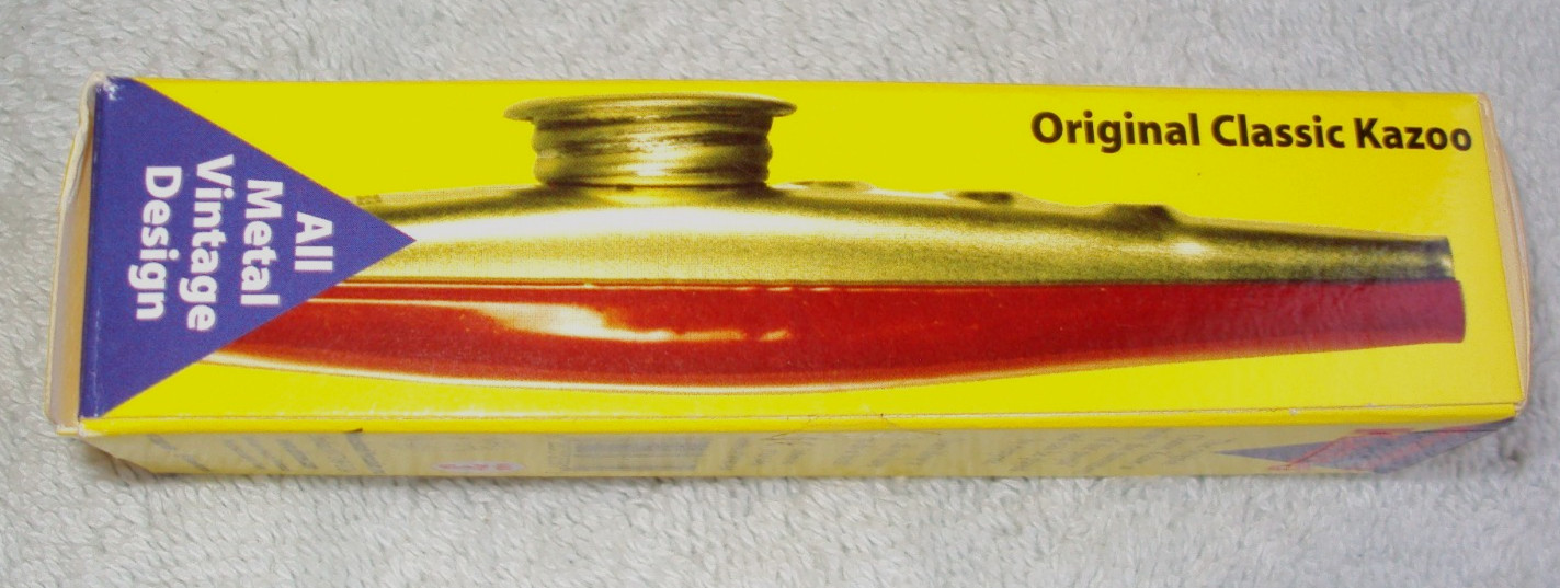 Vtg 2002 Woodstock Original American Kazoo-All Metal Classic Design-TAIWAN-NIB