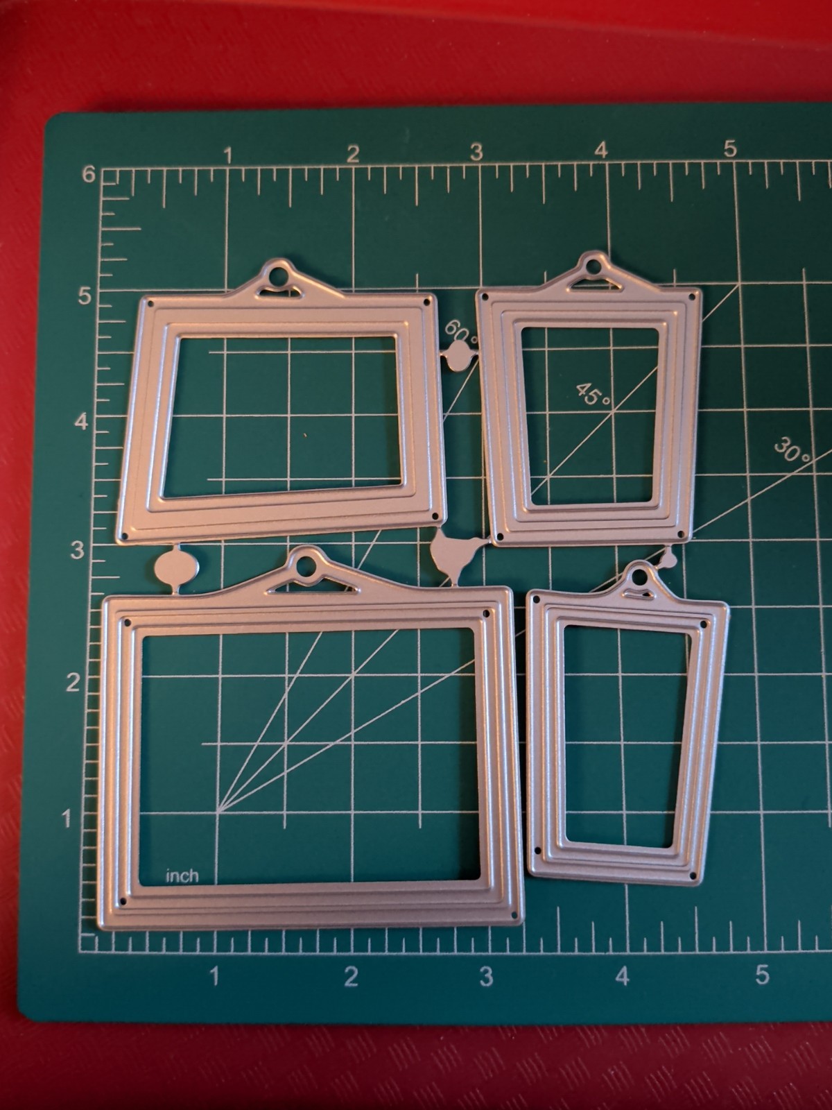 Universal Thin Metal Die Cut Tool 4 Photo Frames Picture Art Gallery Class Show