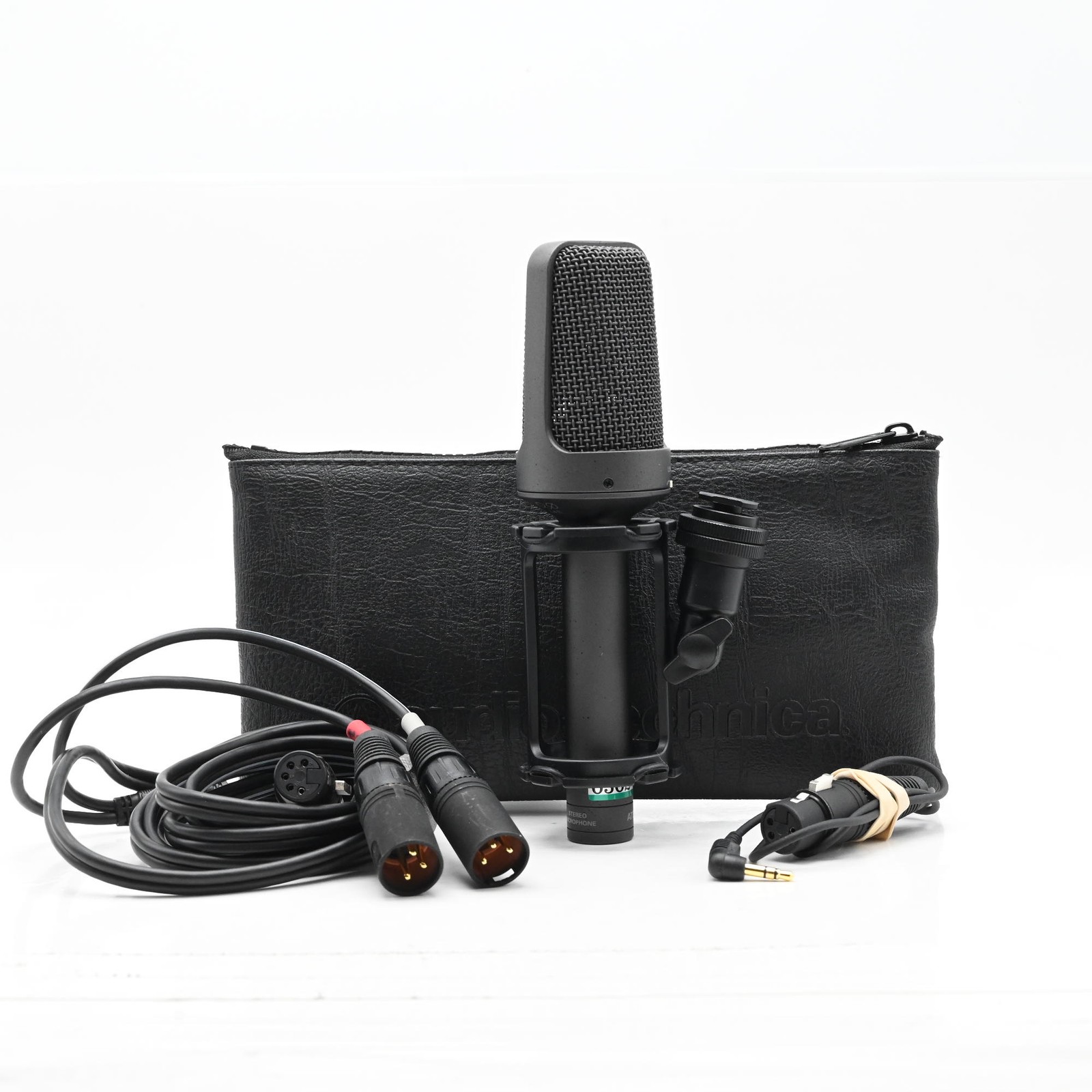 Audio-Technica AT8022 X/Y Stereo Phantom Battery Powered Field Microphone #502