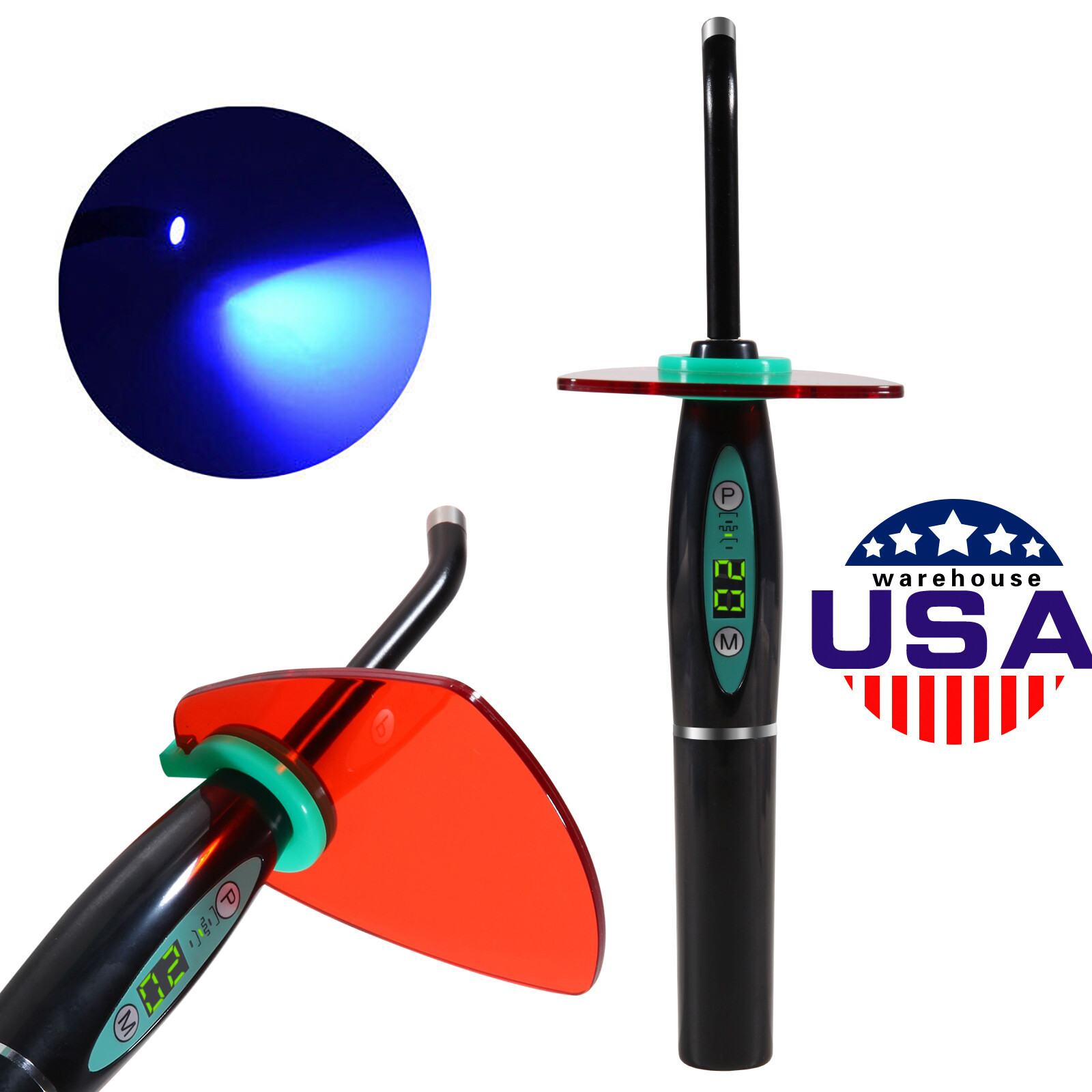 Wireless Cordless Dental Curing Light Lamp Teeth Whitening Woodpecker Style