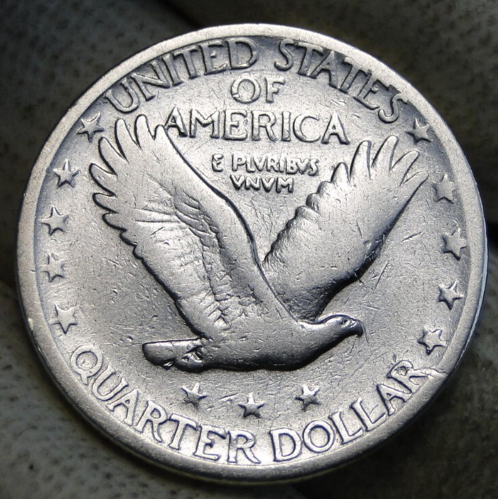 1927-S Standing Liberty Quarter