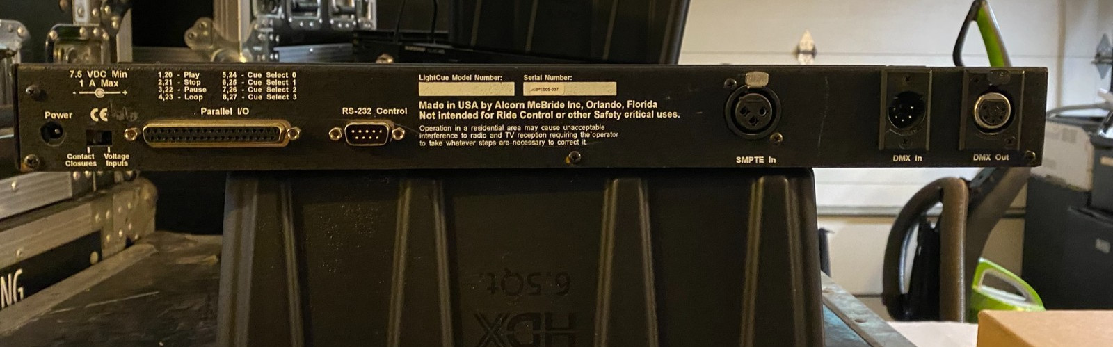 Alcorn McBride LightCue DMX Recorder