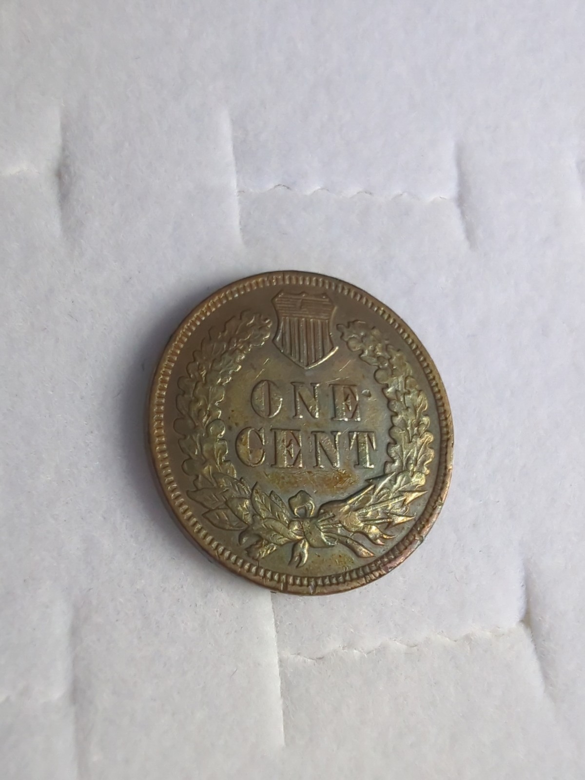 1905 1C Toned Indian Cent Uncirculated