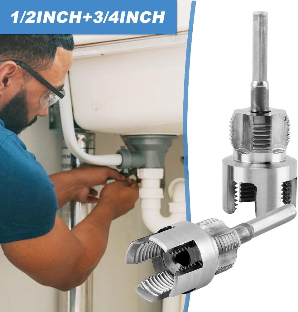 Integrated Internal & External Pipe Threading Tool,Pipes Thread Cutting Tool for