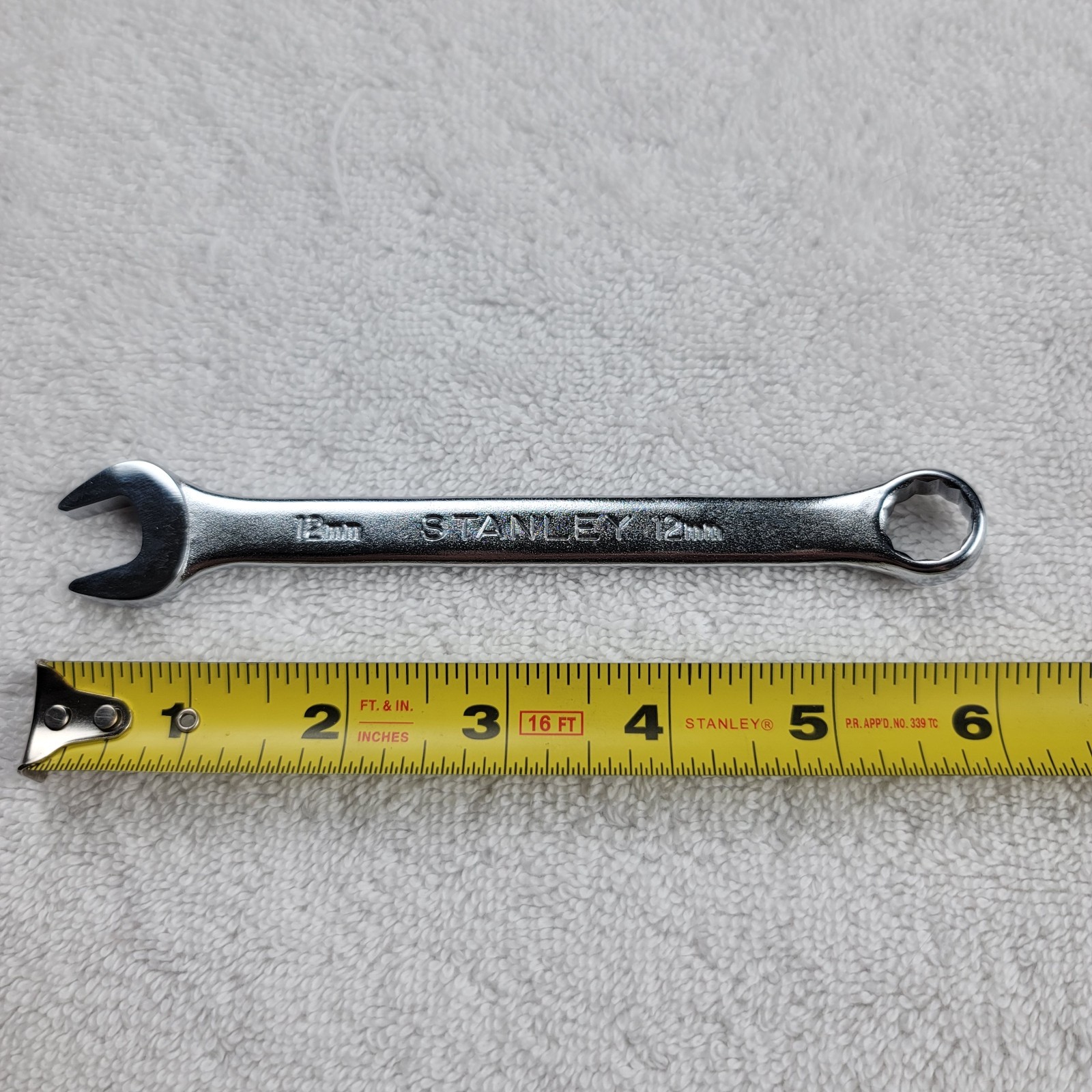 Stanley 12mm Combination Wrench USA 86-857 Forged Alloy 12 Point