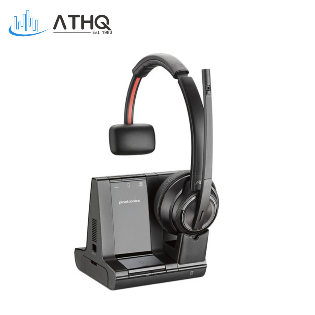 Plantronics Savi 8210-M Wireless DECT Headset System Microsoft Teams 7S447AA