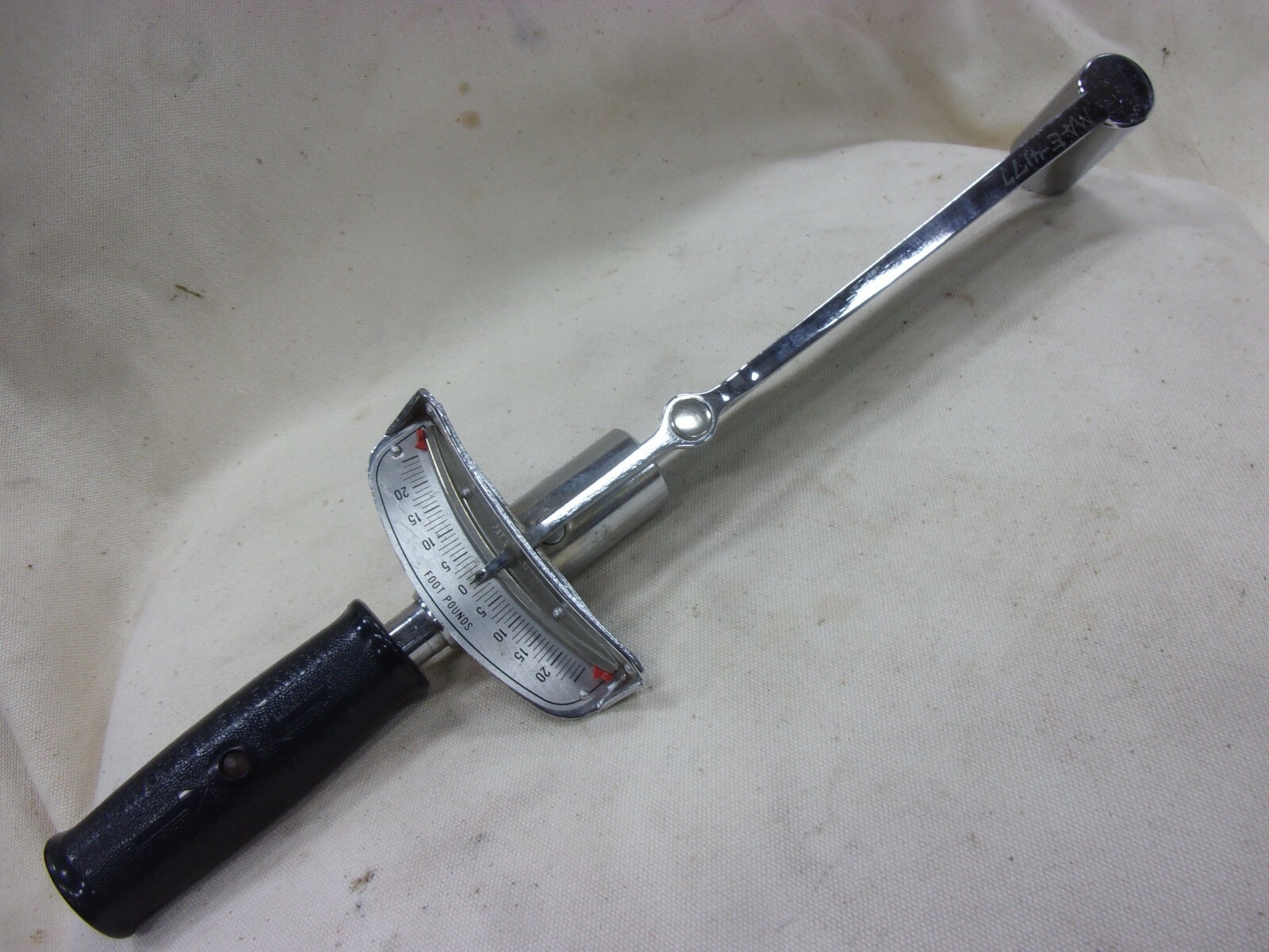 3/8" Drive Torque Wrench Model M-25 0-25 Ft Lbs Nut Bolt Tool Engine Dresser USA