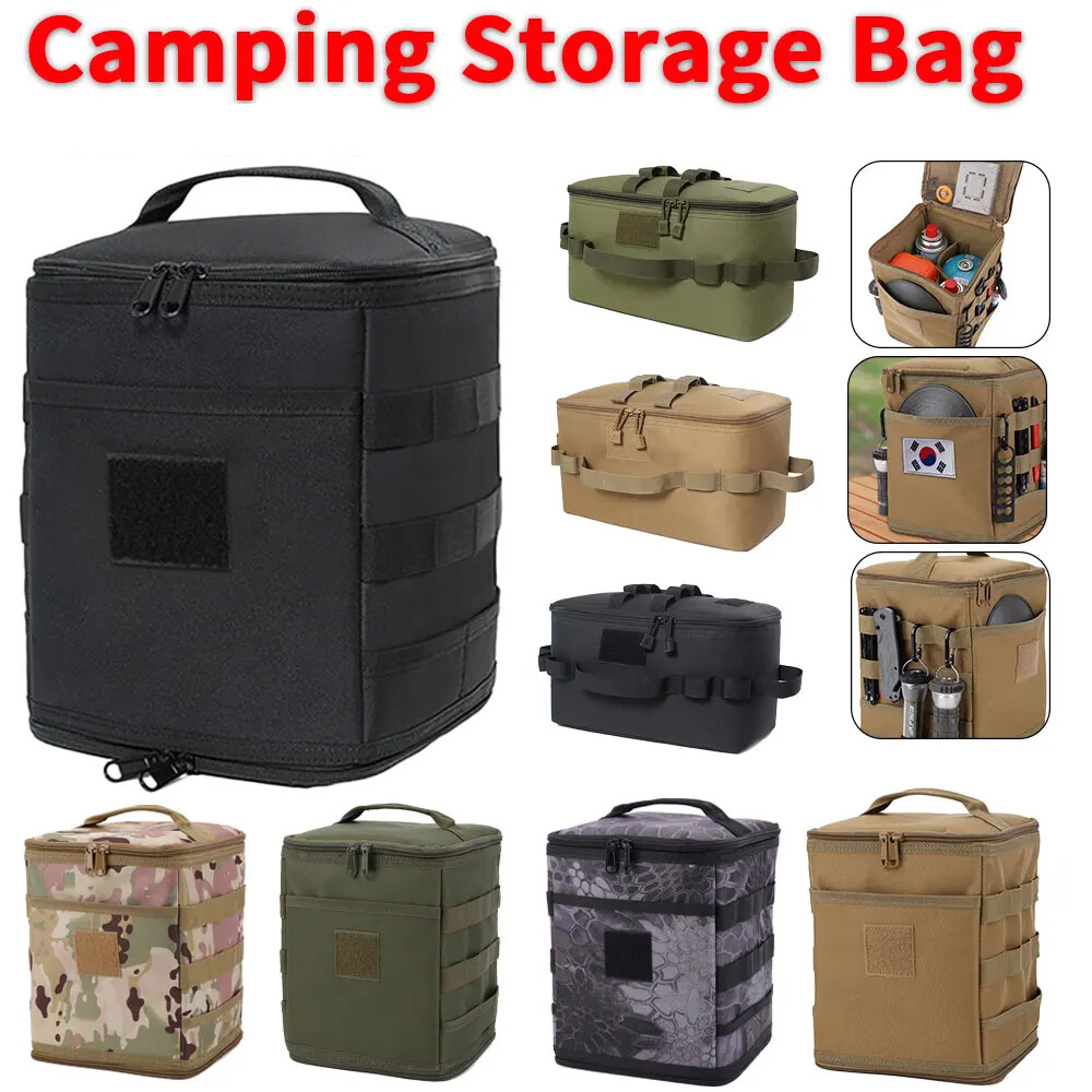 Multi-Functional Camping Storage Bag Lamp Gas Tank Anti-Collision Storage Bag