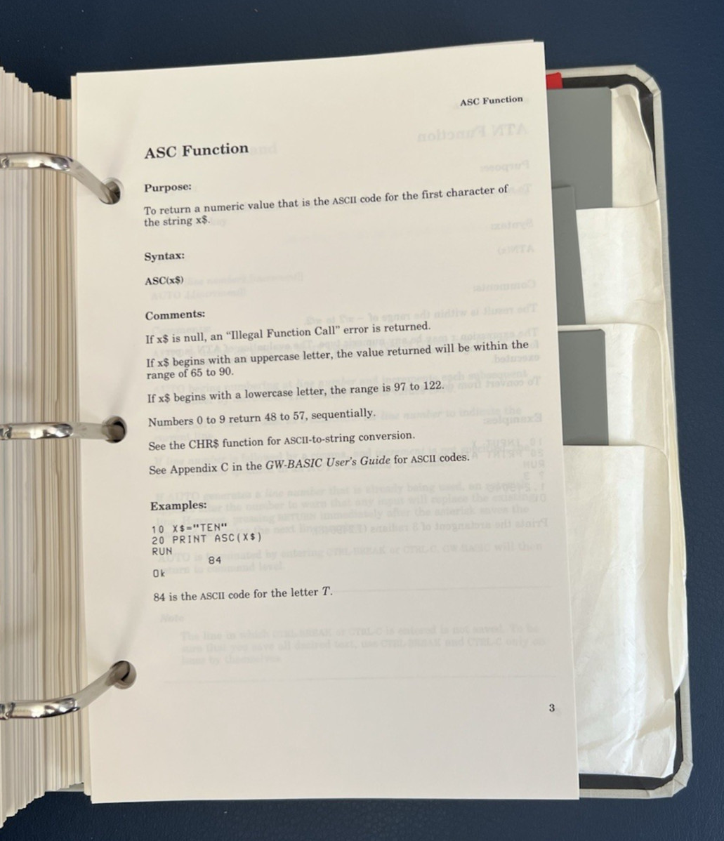Northgate Computer Systems Microsoft MS-DOS, GW Basic Users Guide w/6 Discs 1988