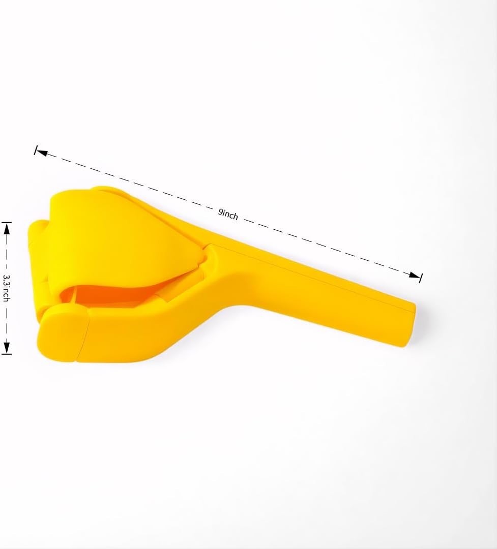 Effortless Lemon Squeezer Juicer with Built-In Strainer for Maximum Juice