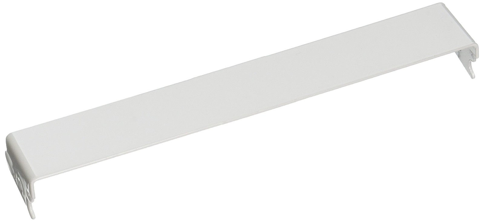 8-inch White Accessory Hanger Tool Holder Bracket for Slotted Pegboard