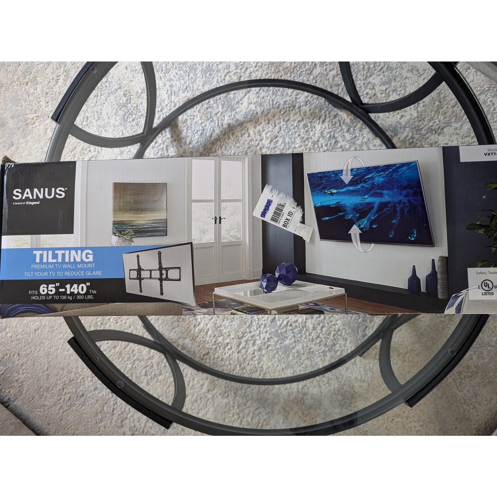 Sanus Home 65"- 140" Tilt Motion Extra Large TV Mount
