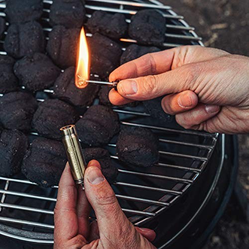 Permanent Match Bullet Metal Keychain Fire Starter Lighter | Quick Clip