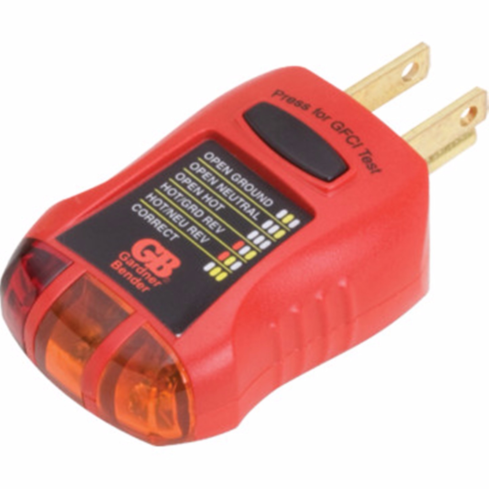GFCI Circuit Analyzer GFI-3501 Outlet Tester Receptacle Ground Gardner Bender
