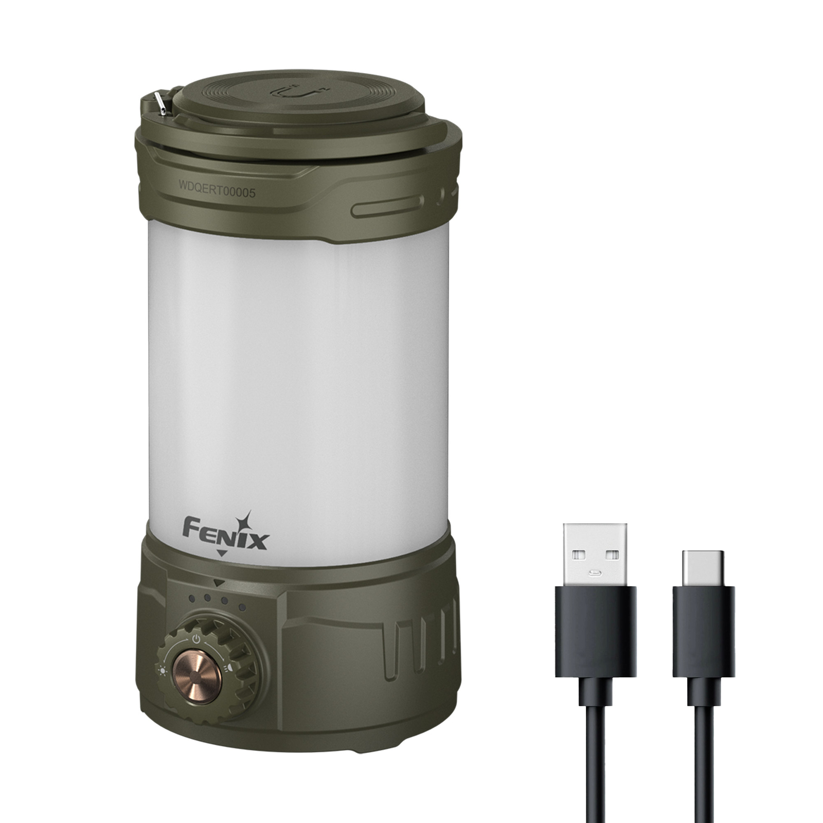 Fenix CL26R Pro 650 lumens Rechargeable Camping Lantern (Olive Drab)