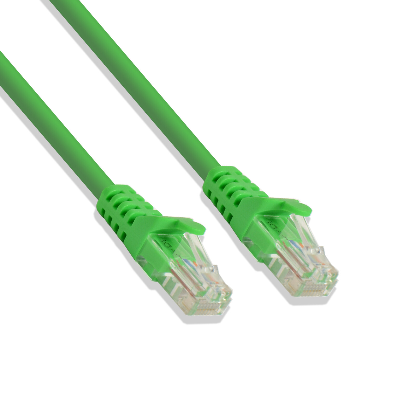 Cat-5e UTP Ethernet Network Cable RJ45 Lan Wire Green 7FT