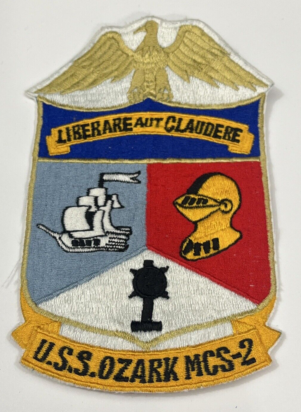 US Navy USS Ozark MCS-2 Patch