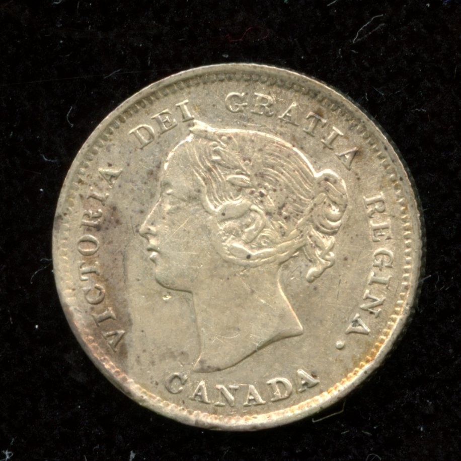 1898 Canada Five Cents - Extremely Fine Condition