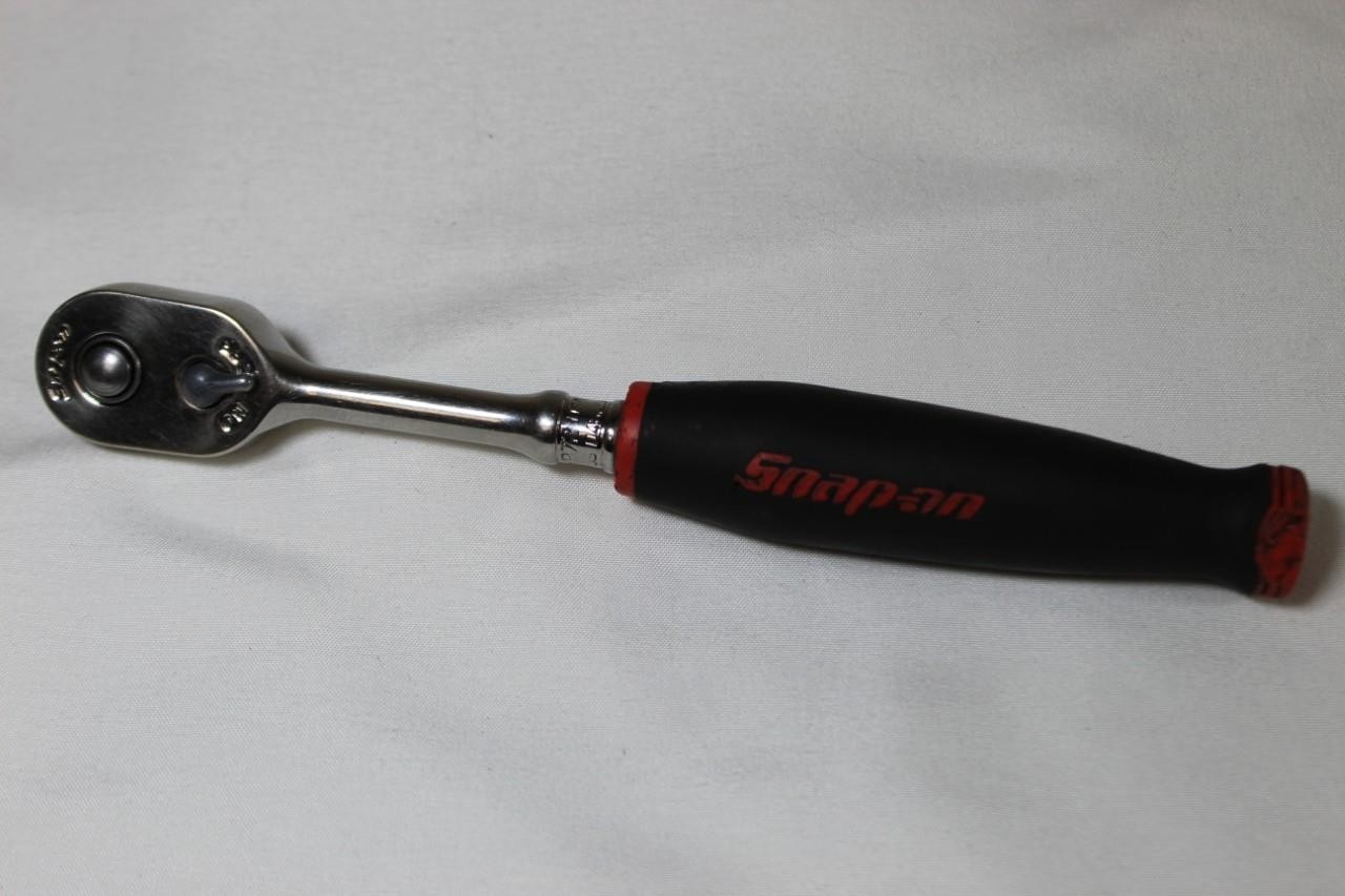 Snap-On THR72 1/4" Drive Dual 80 Tech Soft Grip Standard Quick-Release Ratchet