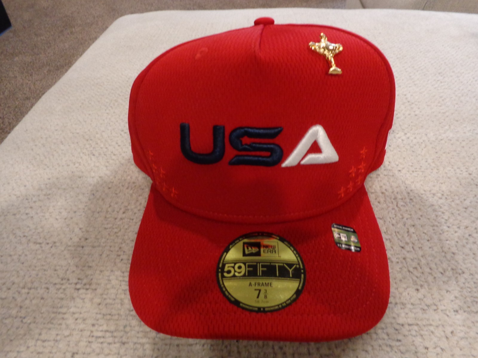 Ryder Cup 2025 USA Cap  Fitted to size 7 3/8