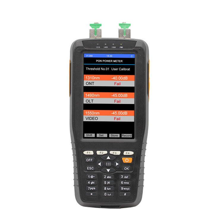 1310/1490/1550nm TM70B PON Fiber Optic Power Meter Wavelengths Optic Fiber New