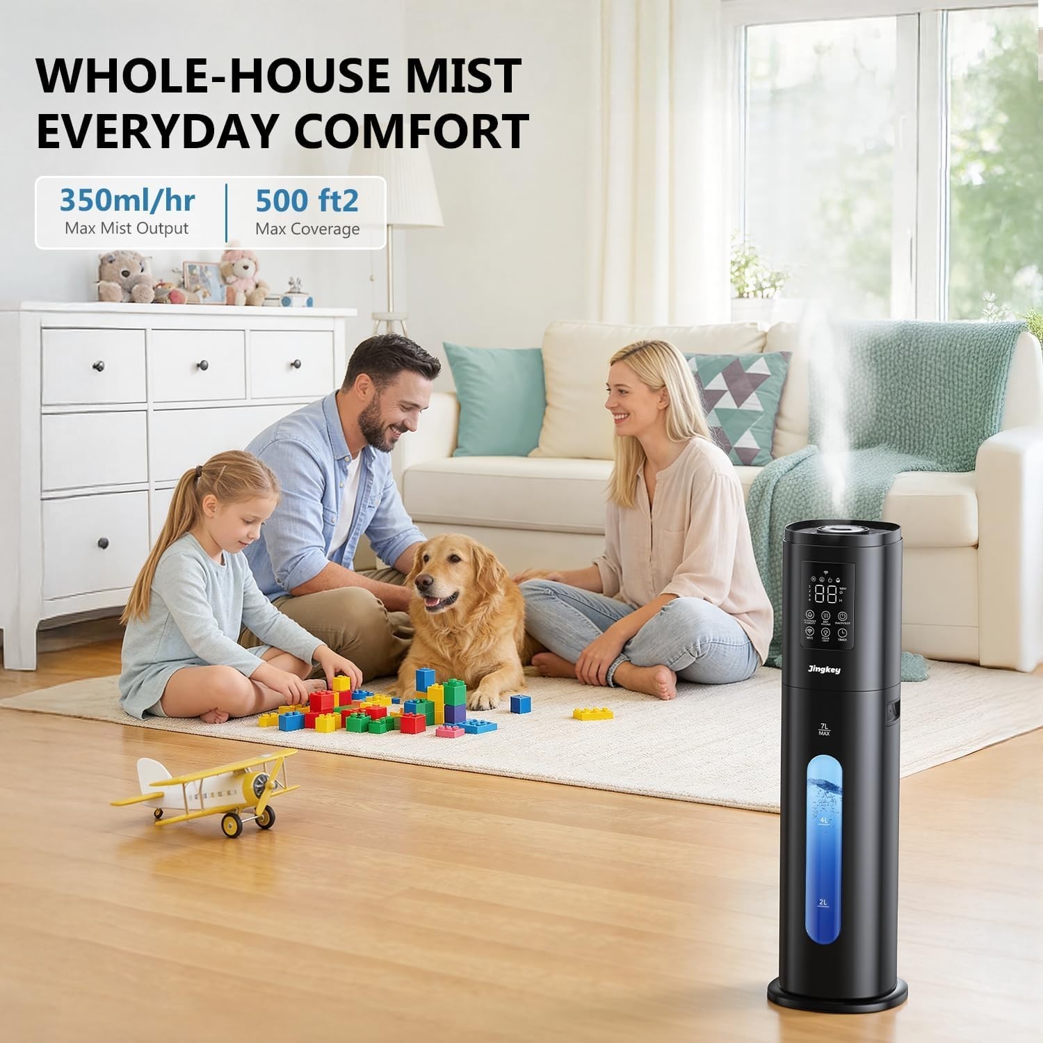 Humidifier Large Room 7L Smart App Remote Control Automatic Modes