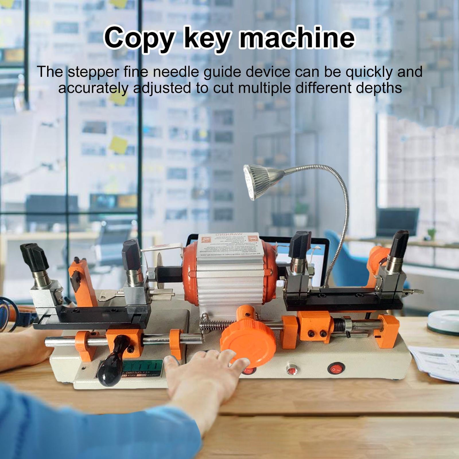Two-sided Key Cutting duplicating Machine Cutter Car Key Copier Locksmith Tools