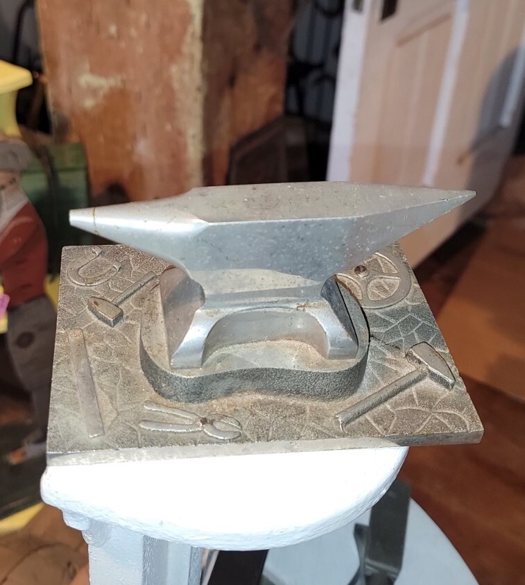 Miniature Anvil, Unique Blacksmith Display Anvil