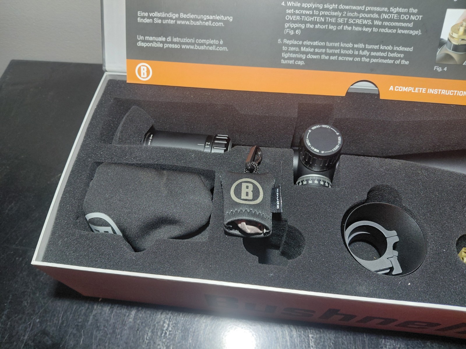 Bushnell Forge 2.5-15X50MM Rifle Scope