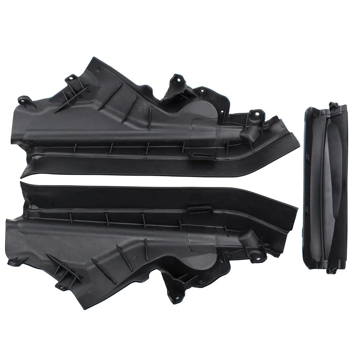 3Pcs Set Engine Upper Compartment Partition Panel Fit BMW X5 X6 E70 E70N E71 New