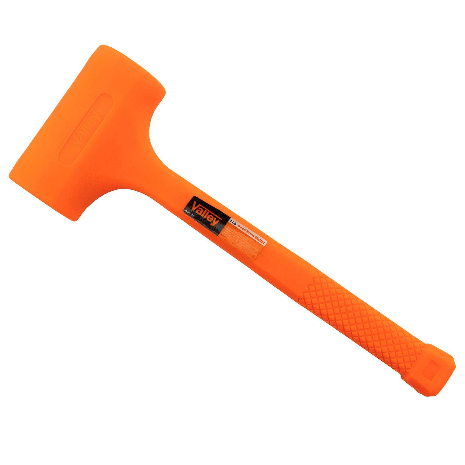 3lb Dead Blow Hammer with Anti Slip Textured Handle
