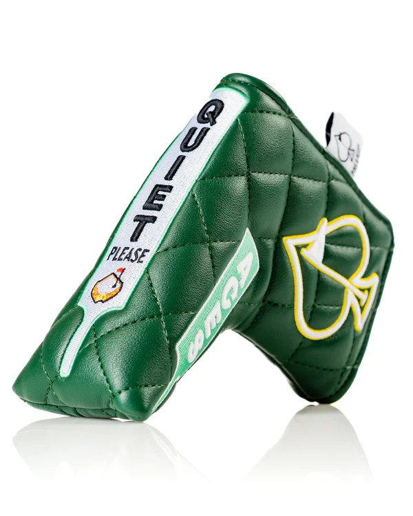 Pins & Aces (Authentic) Augusta Collection Quiet Please Blade Putter Head Cover