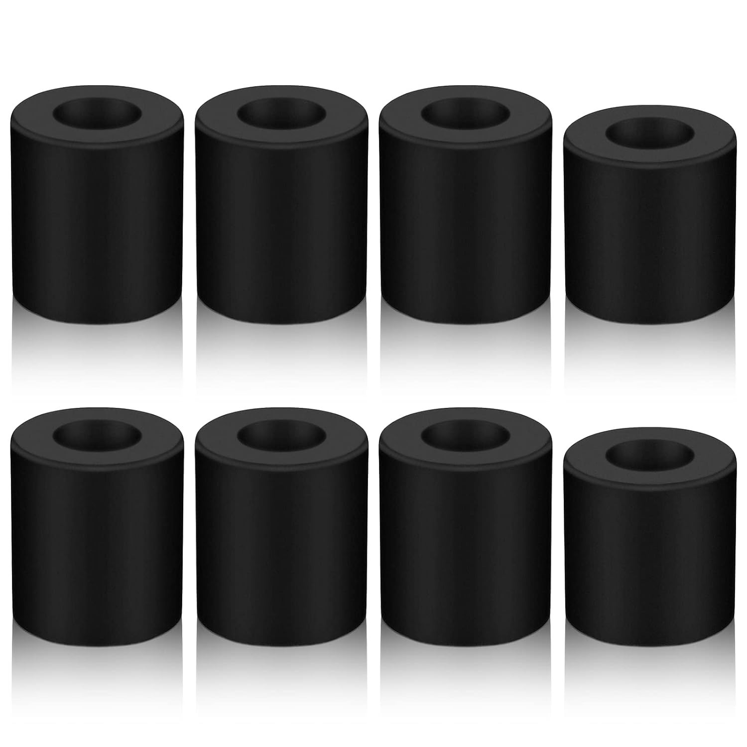 Upgrade Your 3D Printers with 8 Silicone Bed Mounts - CR-10 & Ender 3 Compatible