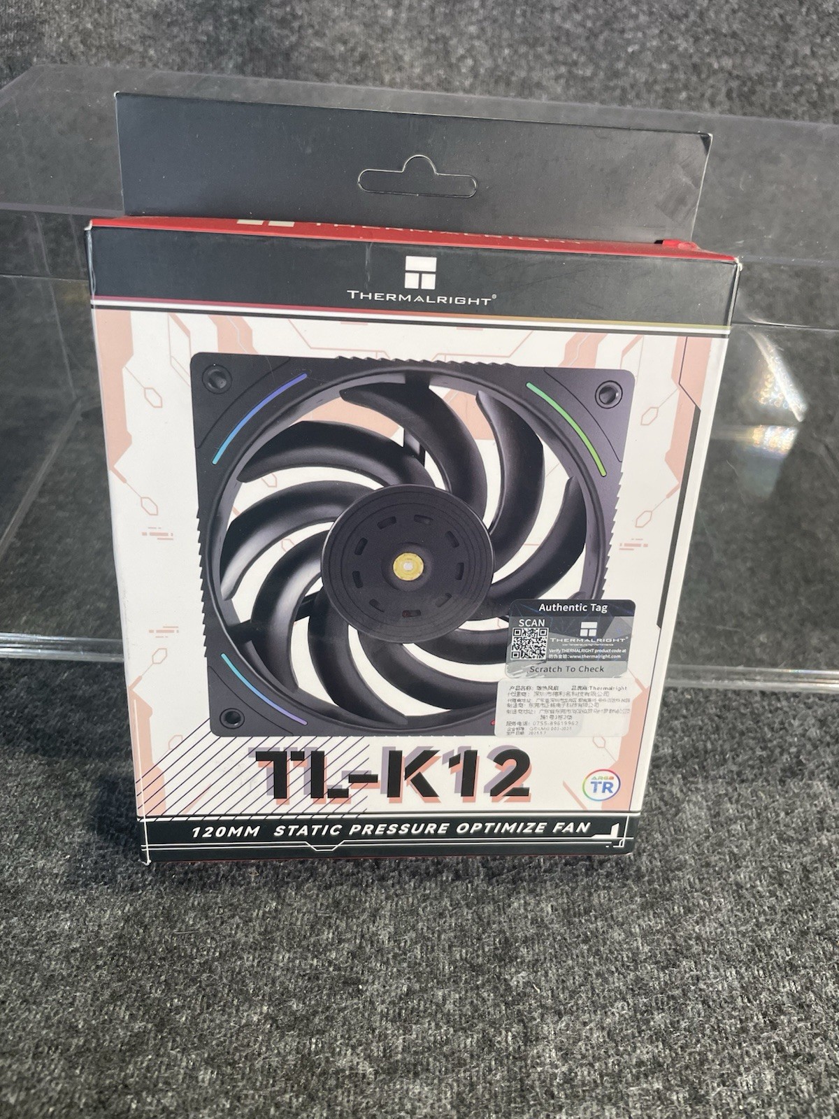 ThermalRight TL-K12W 120MM Static Pressure Optimize Fan