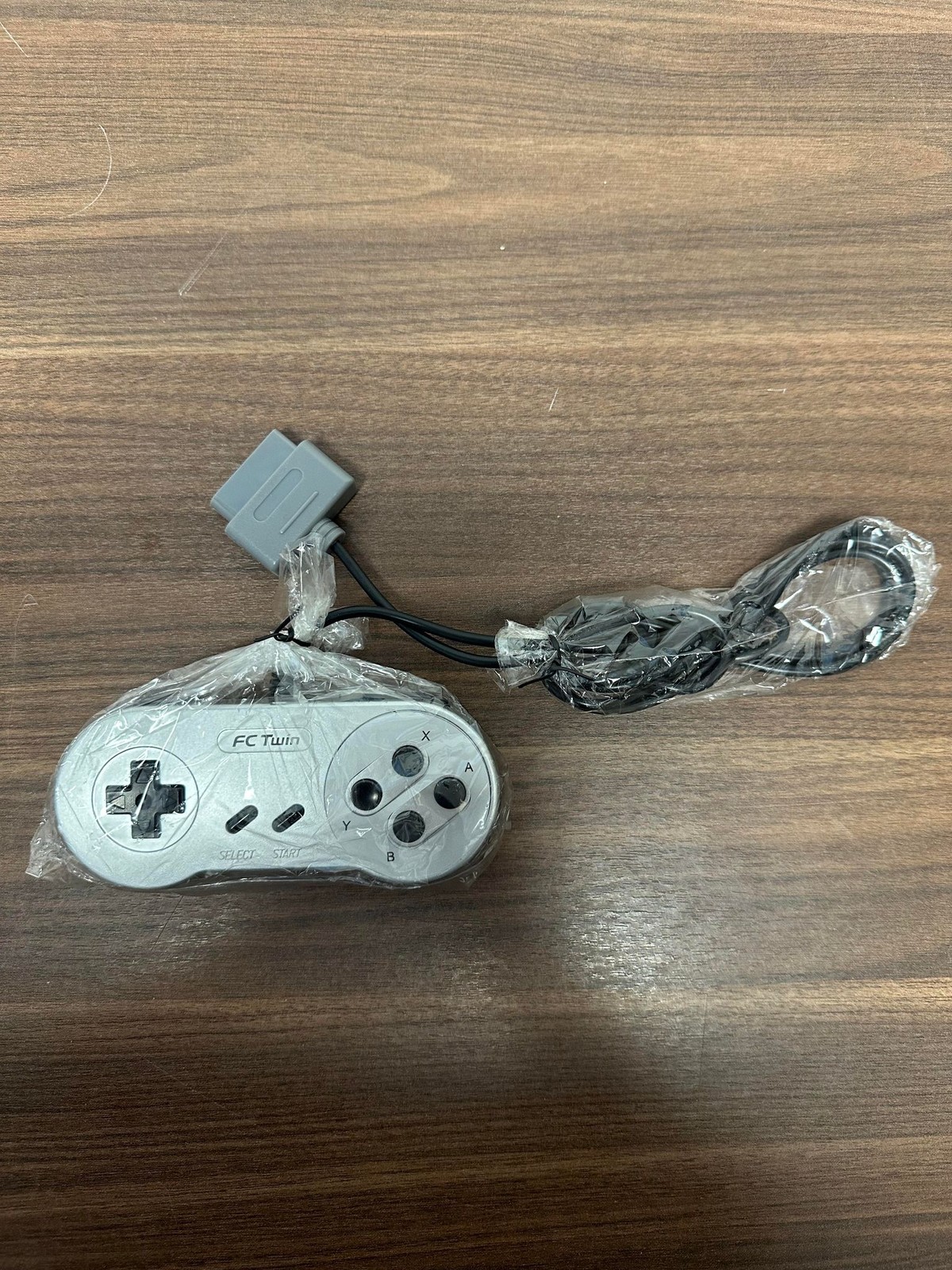 Silver Wired Controller For Super Nintendo SNES Brand New 9E