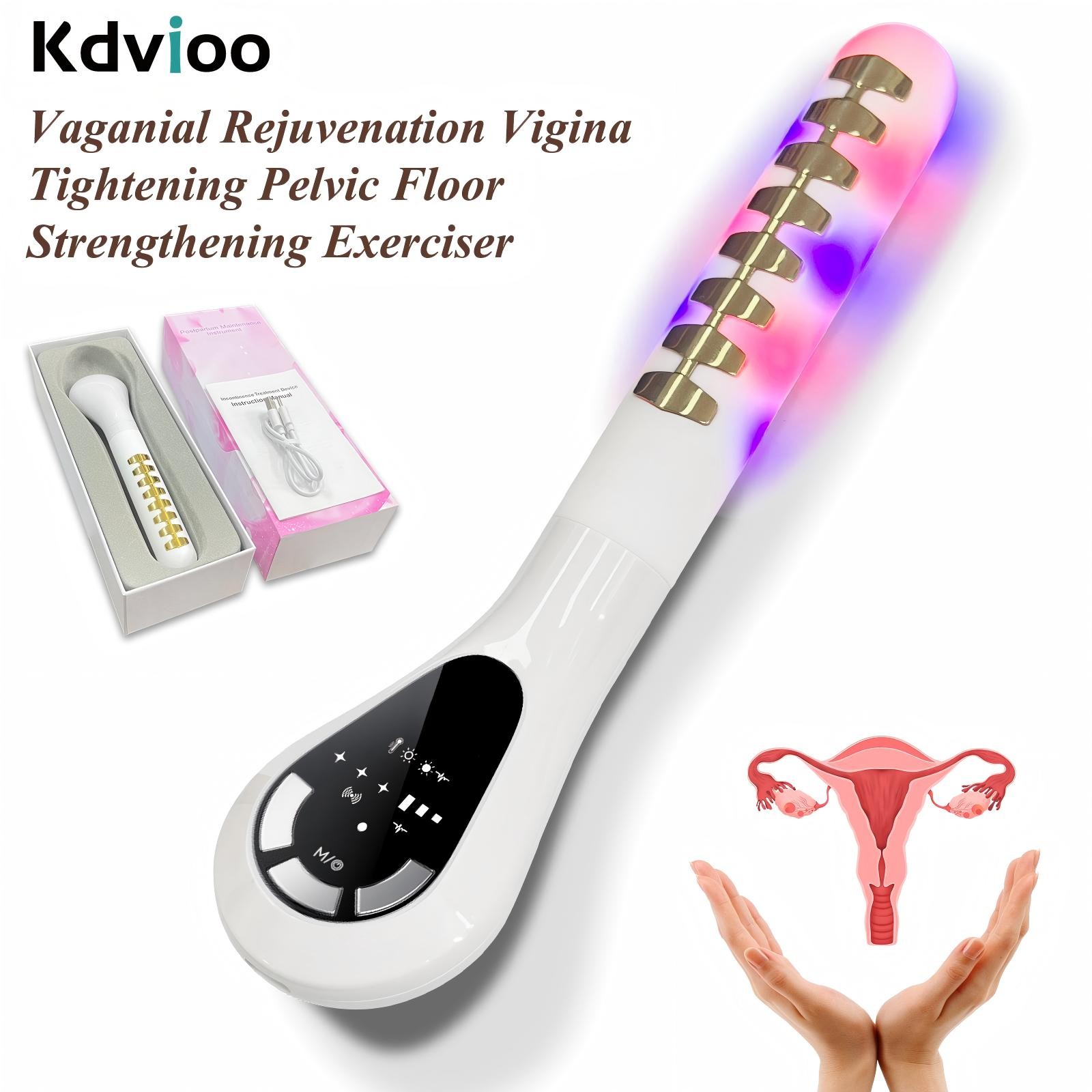 Vaginitis Treatment Device Vaginal Rejuvenation Light Therapy Pelvic Tightening