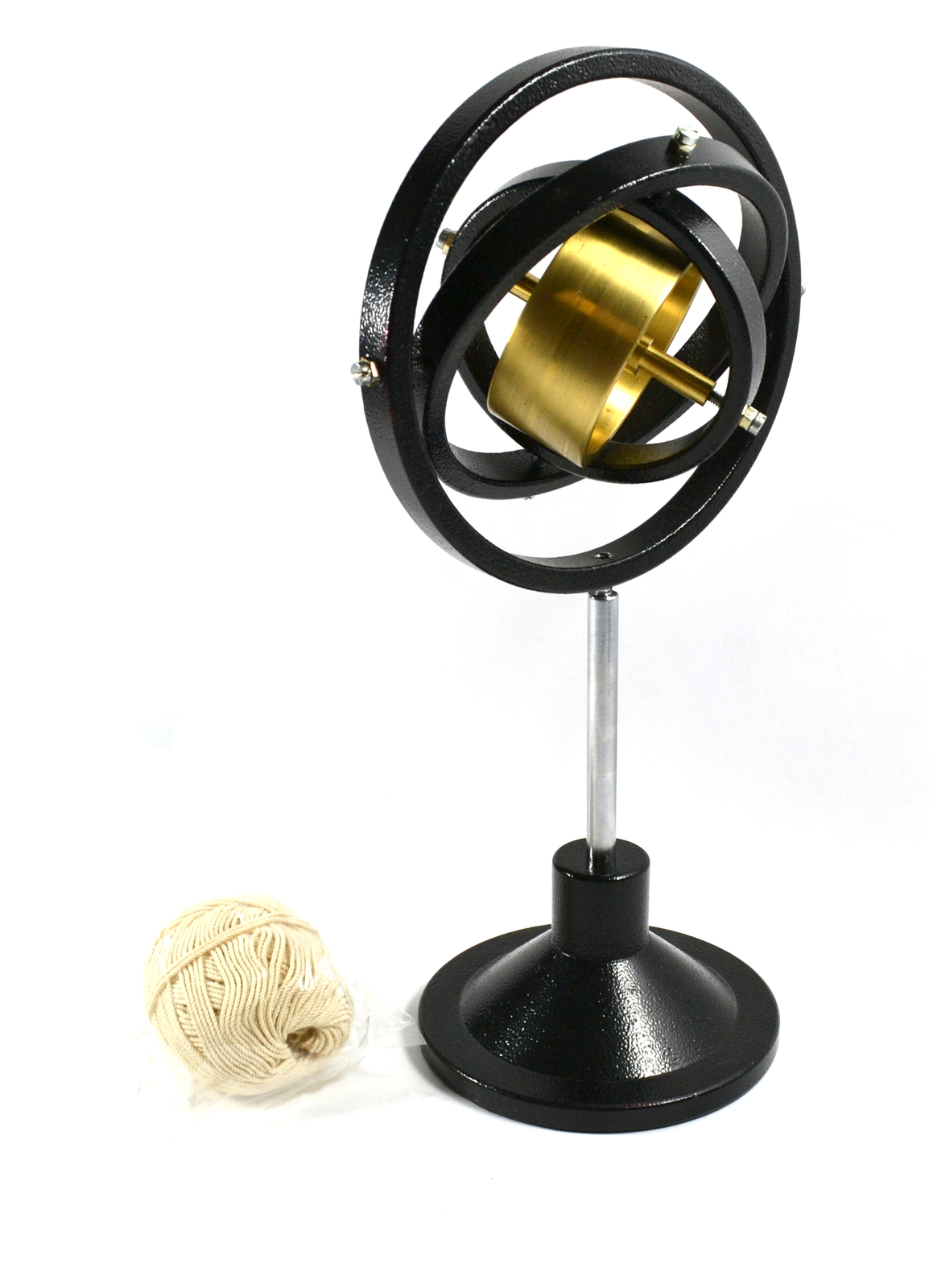 Premium Gryoscope - Fitted on High Quality Metal Stand - Includes String