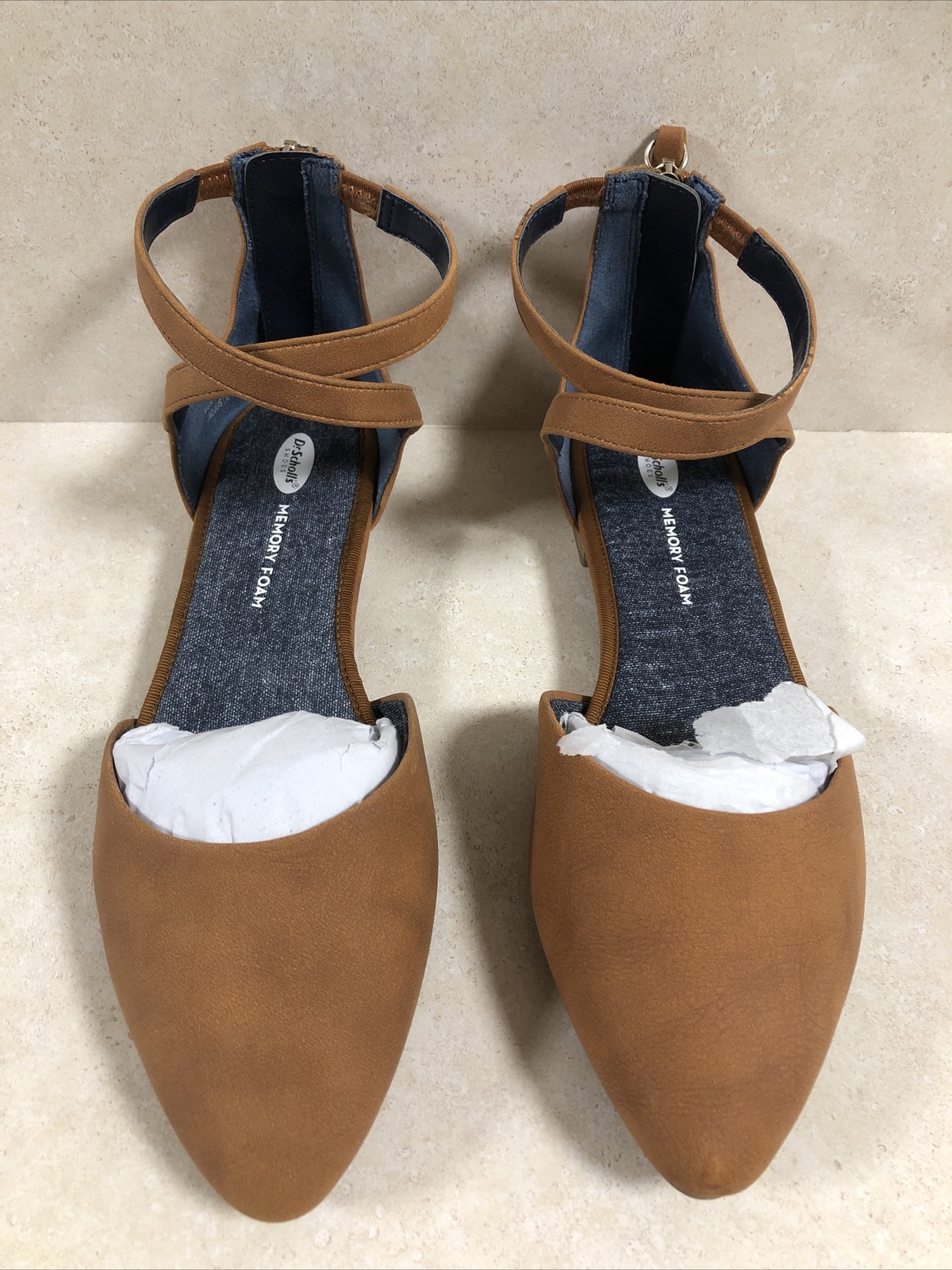 Dr. Scholl's Women's Adjustify Ballet Flat, Saddle, Size 7
